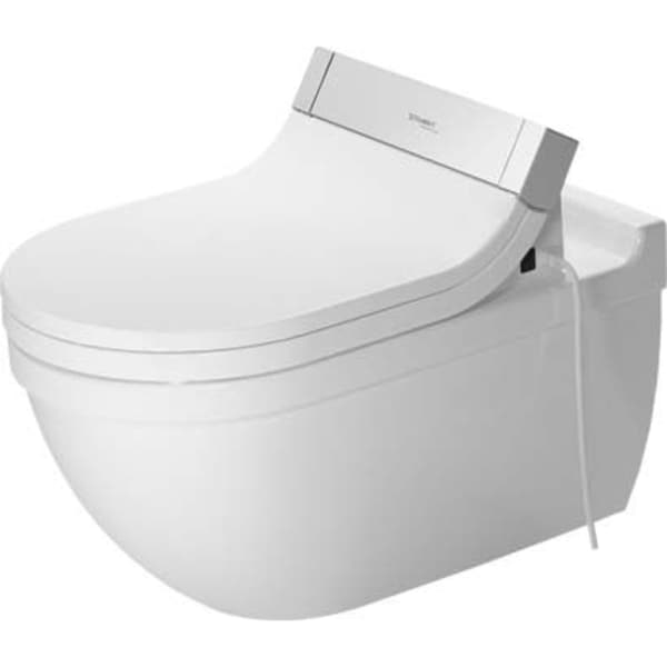 Toilet WallMt 24" Starck 3 Washdown, Durafix, Us-Vers. Wh